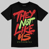 Jordan 5 Retro OG "Halloween" DopeSkill T-Shirt They Not Like Us Graphic Streetwear - Black