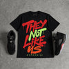 Halloween 5s DopeSkill T-Shirt They Not Like Us Graphic