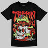Jordan 5 Retro OG "Halloween" DopeSkill T-Shirt Trippin Graphic Streetwear - Black