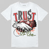 Jordan 5 Retro OG "Halloween" DopeSkill T-Shirt Trust No One Graphic Streetwear - White