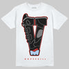 Jordan 5 Retro OG "Halloween" DopeSkill T-Shirt V Jordan 5 Graphic Streetwear - White