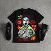 Halloween 5s DopeSkill T-Shirt Work Hard Rise Above Graphic