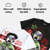 Halloween 5s DopeSkill T-Shirt Work Hard Rise Above Graphic