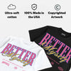 Lola Bunny 3s DopeSkill T-Shirt Better Myself Graphic
