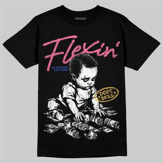 Jordan 3 “Lola Bunny” DopeSkill T-Shirt Flexin' Graphic Streetwear - Black