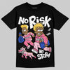 Jordan 3 “Lola Bunny” DopeSkill T-Shirt No Risk No Story Graphic Streetwear - Black