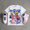 Lola Bunny 3s DopeSkill T-Shirt No Risk No Story Graphic