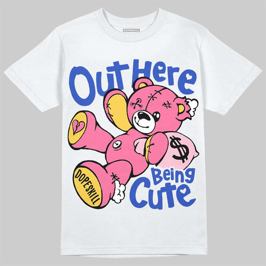 Jordan 3 “Lola Bunny” DopeSkill T-Shirt Out Here Being Cute Graphic Streetwear - White