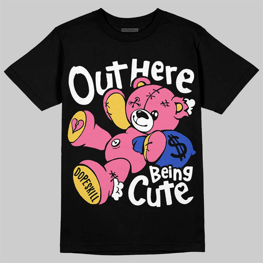 Jordan 3 “Lola Bunny” DopeSkill T-Shirt Out Here Being Cute Graphic Streetwear - Black
