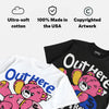 Lola Bunny 3s DopeSkill T-Shirt Out Here Being Cute Graphic
