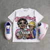Lola Bunny 3s DopeSkill Oversize Print T-Shirt Overstack Graphic