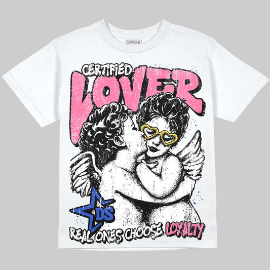 Jordan 3 “Lola Bunny” DopeSkill Oversize Print T-Shirt Real Ones Choose Loyalty Graphic Streetwear - White