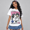 Lola Bunny 3s DopeSkill Oversize Print T-Shirt Real Ones Choose Loyalty Graphic