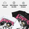 Lola Bunny 3s DopeSkill Oversize Print T-Shirt Real Ones Choose Loyalty Graphic