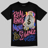 Jordan 3 “Lola Bunny” DopeSkill T-Shirt Real Ones Move In Silence Graphic Streetwear - Black