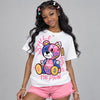 Lola Bunny 3s DopeSkill T-Shirt Smile Through The Pain Graphic