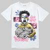 Jordan 3 “Lola Bunny” DopeSkill T-Shirt Work Hard Rise Above Graphic Streetwear - White