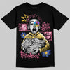 Jordan 3 “Lola Bunny” DopeSkill T-Shirt Work Hard Rise Above Graphic Streetwear - Black