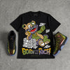 Magic Ball 11s DopeSkill T-Shirt Born To Be Rich Graphic