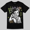 Jordan 11 “Magic Ball” DopeSkill T-Shirt Boss Up Graphic Streetwear  - Black