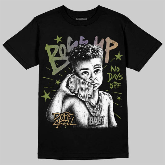 Jordan 11 “Magic Ball” DopeSkill T-Shirt Boss Up Graphic Streetwear  - Black