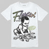 Jordan 11 “Magic Ball” DopeSkill T-Shirt Flexin' Graphic Streetwear  - White