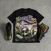 Magic Ball 11s DopeSkill Oversize Print T-Shirt Money Flies Graphic