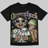 Jordan 11 “Magic Ball” DopeSkill Oversize Print T-Shirt Overstack Graphic Streetwear  - Black