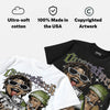 Magic Ball 11s DopeSkill Oversize Print T-Shirt Overstack Graphic