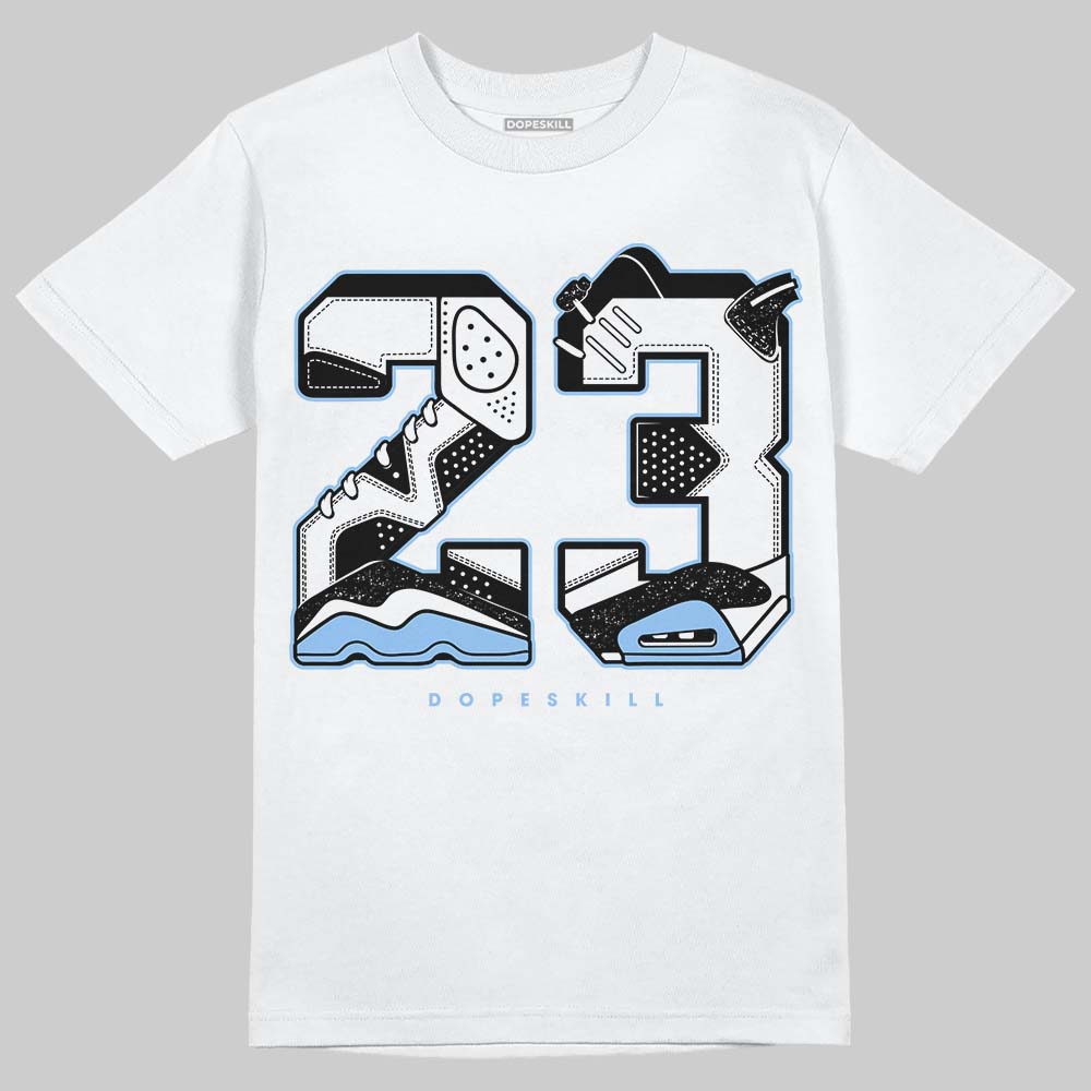 Jordan 6 Oreo DopeSkill T-Shirt 23 with 6s Pattern Graphic Streetwear - White 