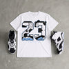 Oreo 6s DopeSkill T-Shirt 23 with 6s Pattern Graphic