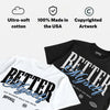 Oreo 6s DopeSkill T-Shirt Better Myself Graphic