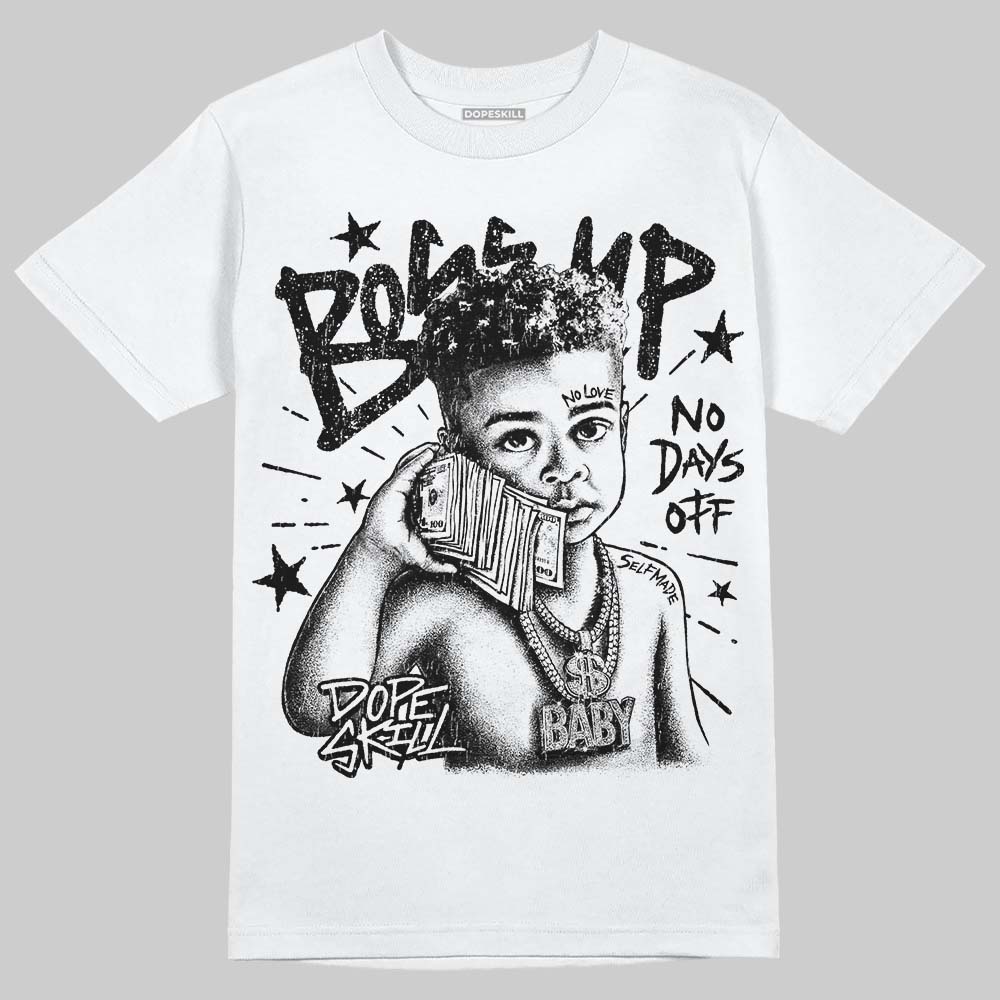 Jordan 6 Oreo DopeSkill T-Shirt Boss Up Graphic Streetwear - White