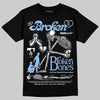 Jordan 6 Oreo DopeSkill T-Shirt Broken Bones Graphic Streetwear - Black