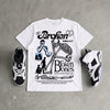 Oreo 6s DopeSkill T-Shirt Broken Bones Graphic