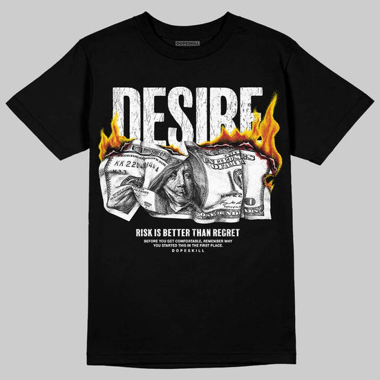 Jordan 6 Oreo DopeSkill T-Shirt Desire Graphic Streetwear - Black