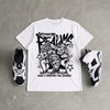 Oreo 6s DopeSkill T-Shirt Distorted Realms Graphic