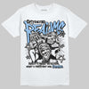 Jordan 6 Oreo DopeSkill T-Shirt Distorted Realms Graphic Streetwear - White
