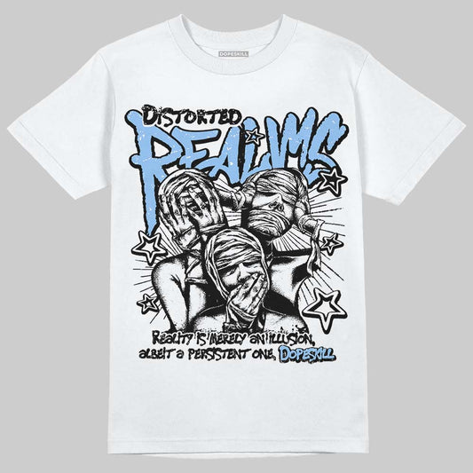 Jordan 6 Oreo DopeSkill T-Shirt Distorted Realms Graphic Streetwear - White