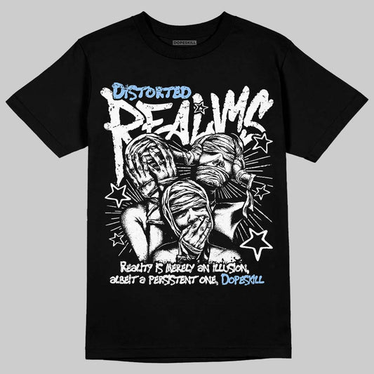 Jordan 6 Oreo DopeSkill T-Shirt Distorted Realms Graphic Streetwear - Black