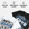 Oreo 6s DopeSkill T-Shirt F#ck Love Get Money Graphic