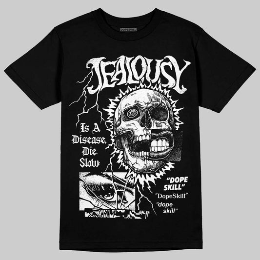 Jordan 6 Oreo DopeSkill T-Shirt Jealousy Graphic Streetwear - Black