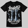 Jordan 6 Oreo DopeSkill T-Shirt Loyalty Graphic Streetwear - Black