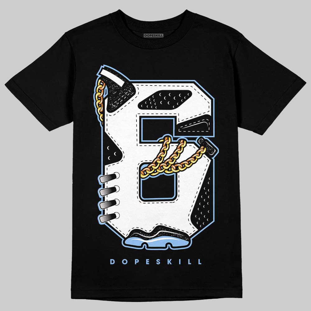 Jordan 6 Oreo DopeSkill T-Shirt No.6 Graphic Streetwear - Black