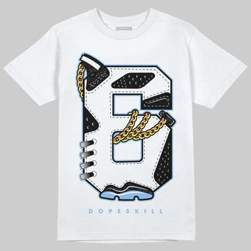 Jordan 6 Oreo DopeSkill T-Shirt No.6 Graphic Streetwear - White