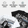 Oreo 6s DopeSkill Oversize Print T-Shirt No Money No Lust Graphic