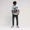 Oreo 6s DopeSkill Oversize Print T-Shirt No Money No Lust Graphic