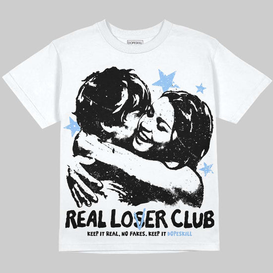 Jordan 6 Oreo DopeSkill Oversize Print T-Shirt Real Lover Club Graphic Streetwear - White