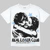 Jordan 6 Oreo DopeSkill Oversize Print T-Shirt Real Lover Club Graphic Streetwear - White