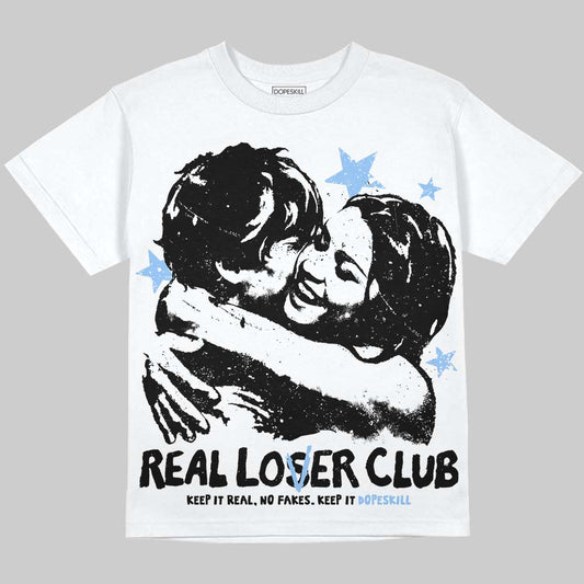 Jordan 6 Oreo DopeSkill Oversize Print T-Shirt Real Lover Club Graphic Streetwear - White